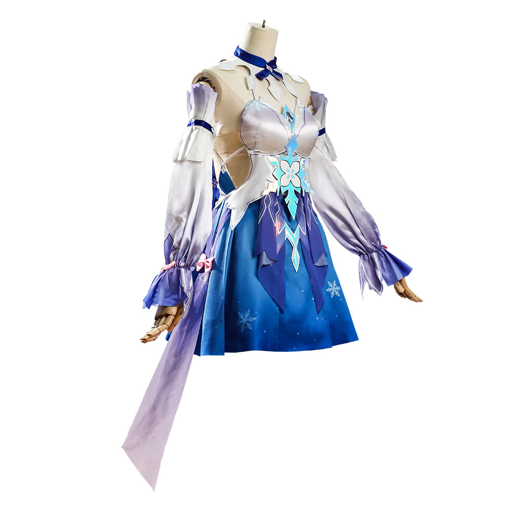 Honkai: Star Rail March 7th New Skin Ice Preservation Cosplay Costume-Cosplay Instrumentality Project