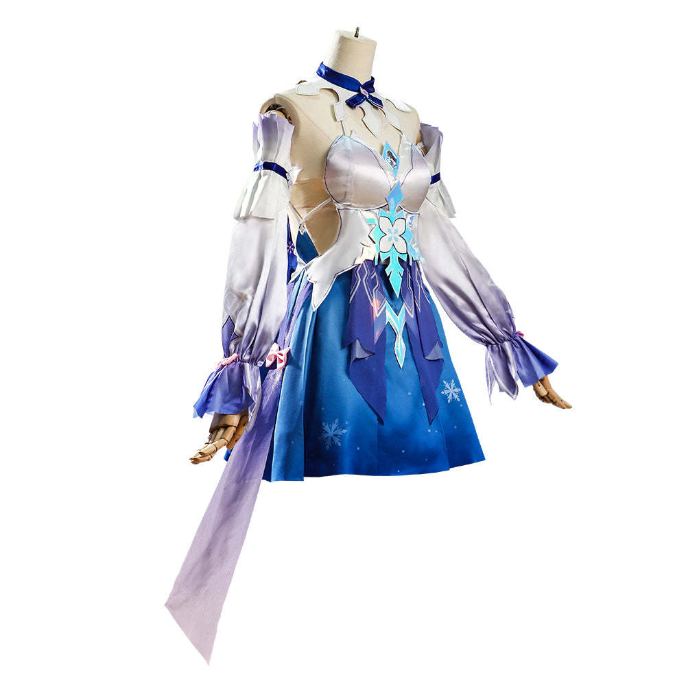 Honkai: Star Rail March 7th New Skin Ice Preservation Cosplay Costume-Cosplay Instrumentality Project