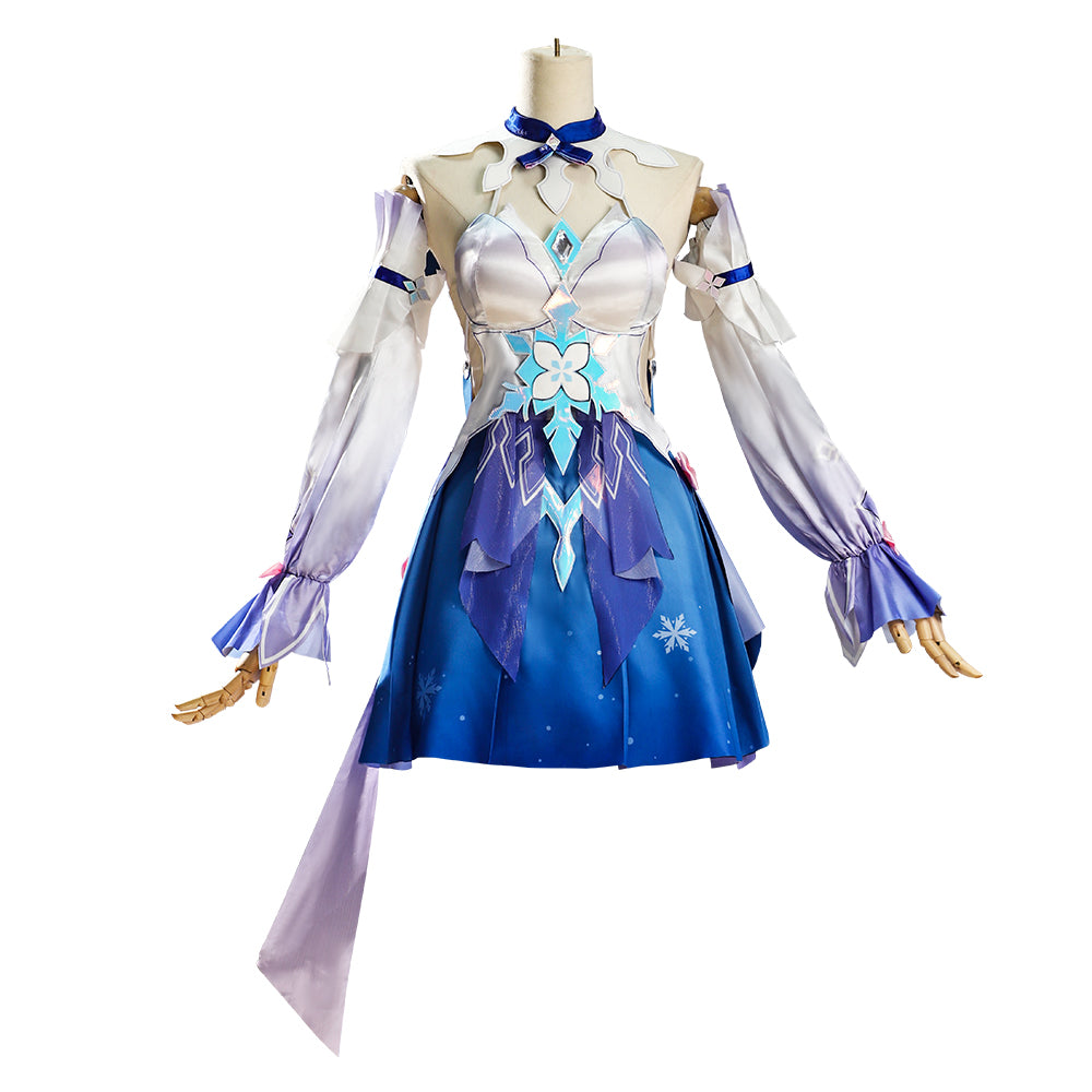 Honkai: Star Rail March 7th New Skin Ice Preservation Cosplay Costume-Cosplay Instrumentality Project