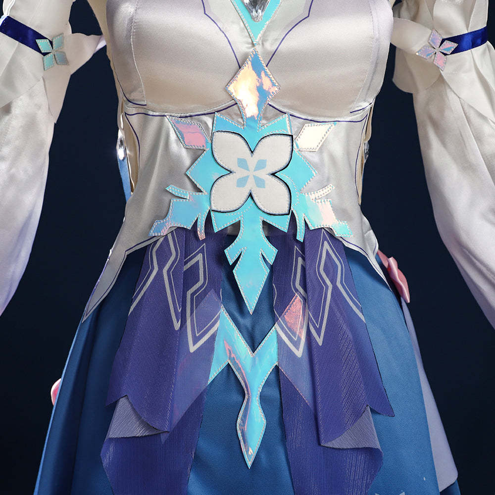 Honkai: Star Rail March 7th New Skin Ice Preservation Cosplay Costume-Cosplay Instrumentality Project