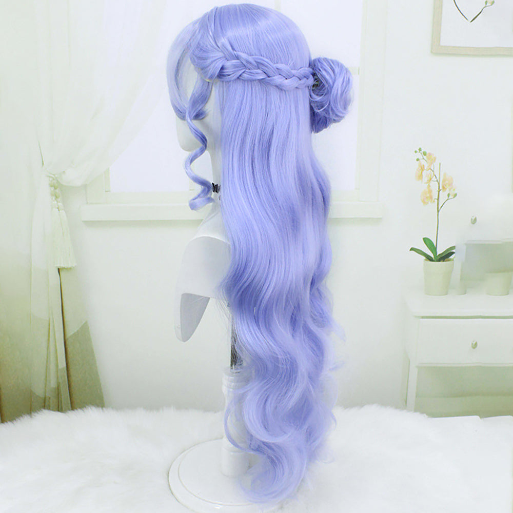 Honkai: Star Rail Robin Purple Cosplay Wig