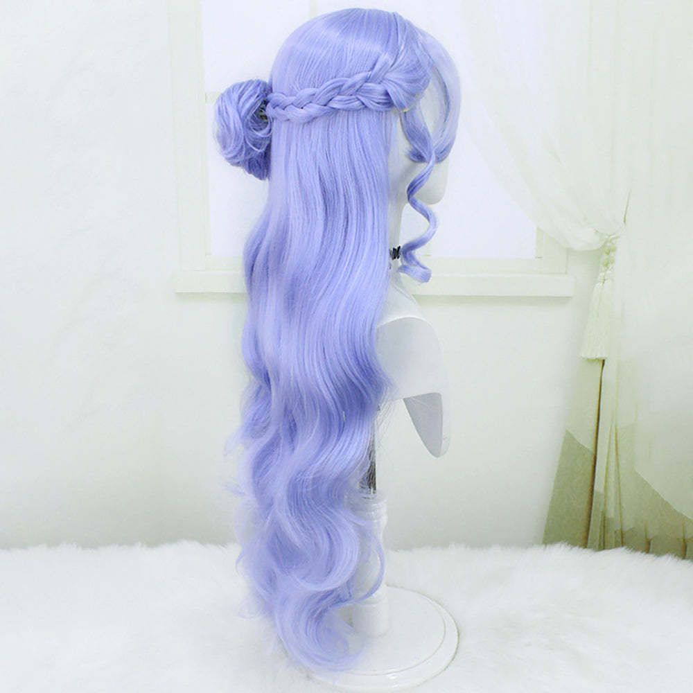 Honkai: Star Rail Robin Purple Cosplay Wig