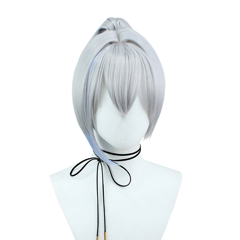 Honkai: Star Rail Silver Wolf Silver Cosplay Wig