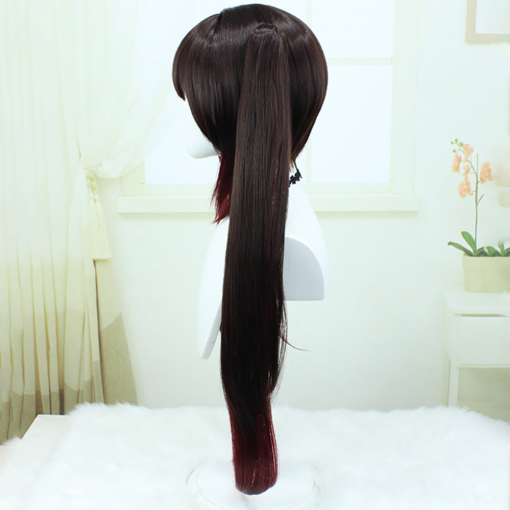 Honkai: Star Rail Sparkle Black Cosplay Wig