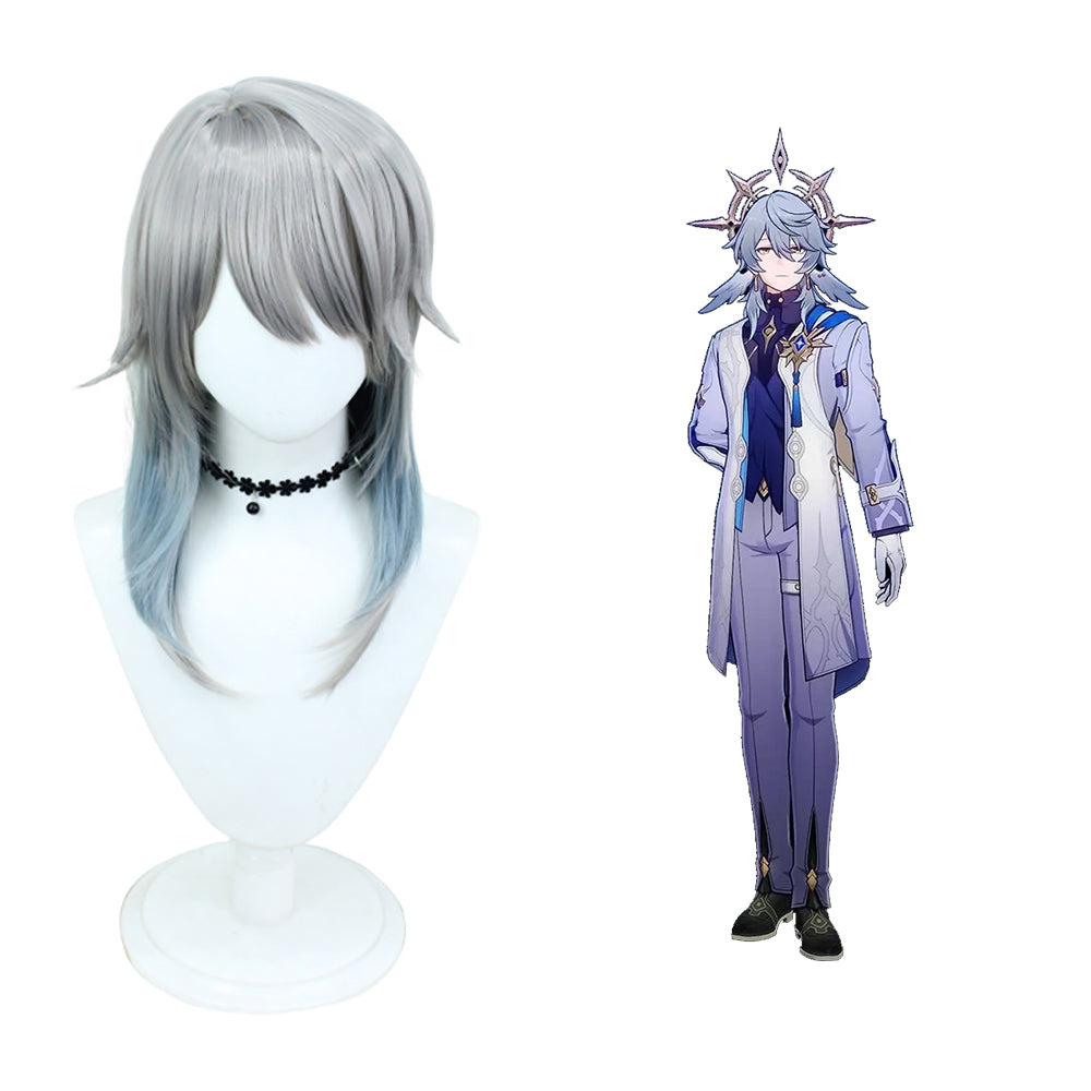 Honkai: Star Rail Sunday Silver Cosplay Wig