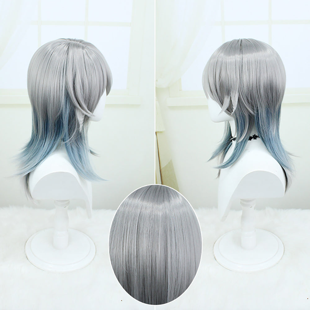 Honkai: Star Rail Sunday Silver Cosplay Wig