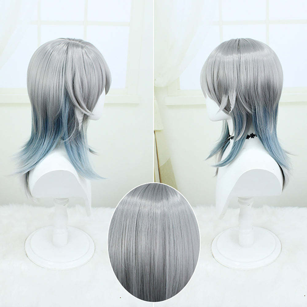 Honkai: Star Rail Sunday Silver Cosplay Wig