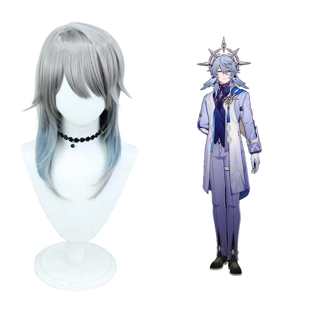 Honkai: Star Rail Sunday Silver Cosplay Wig