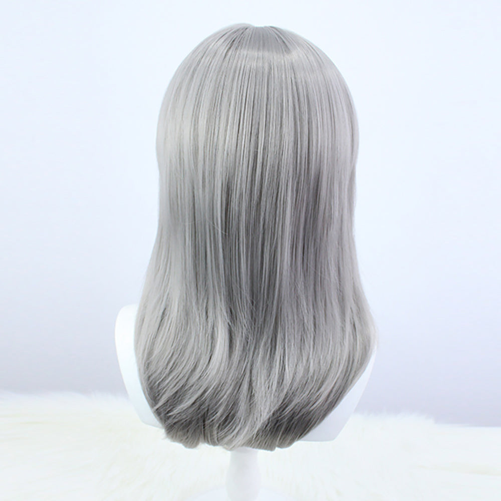 Honkai: Star Rail The Female Trailblazer Stelle Silver Cosplay Wig