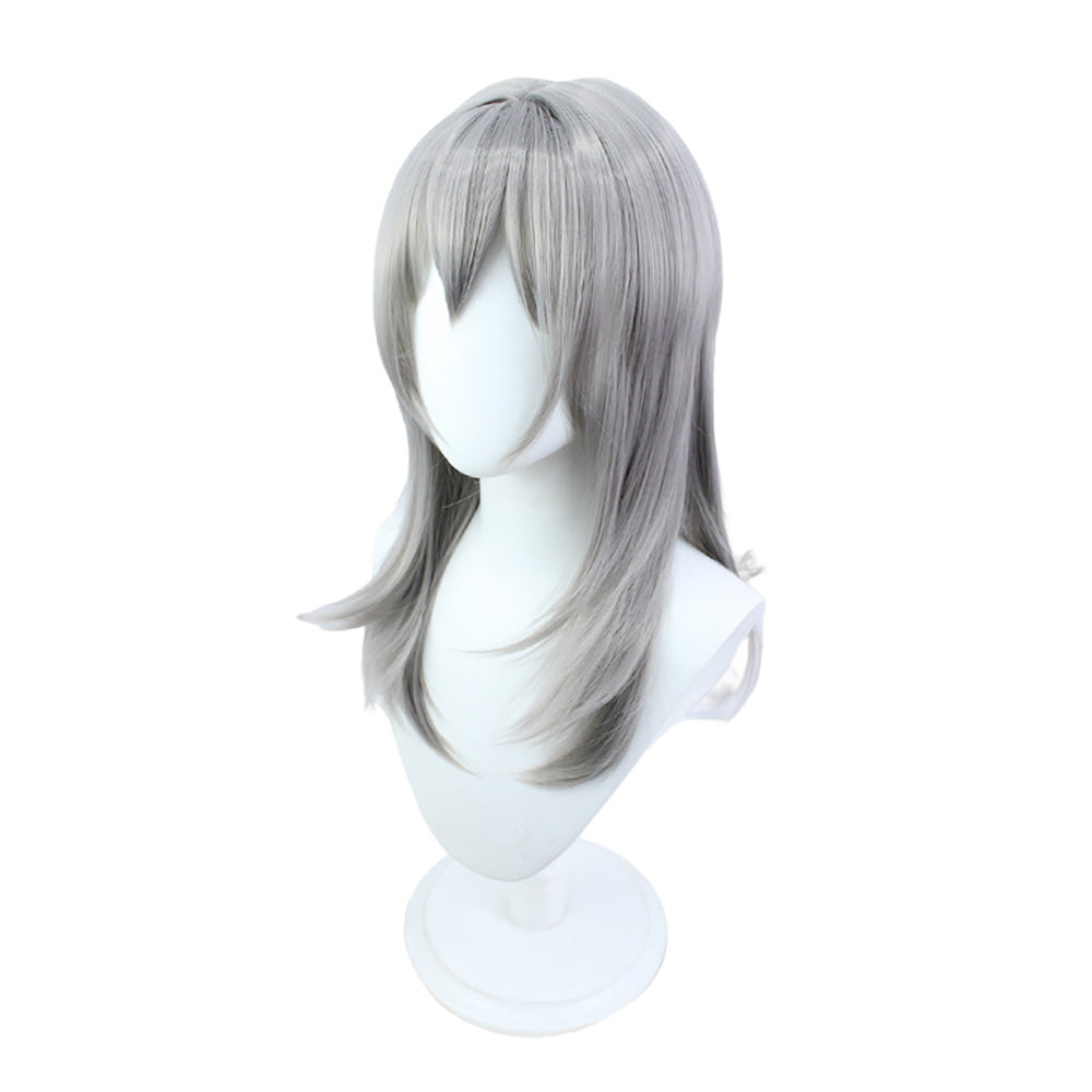 Honkai: Star Rail The Female Trailblazer Stelle Silver Cosplay Wig