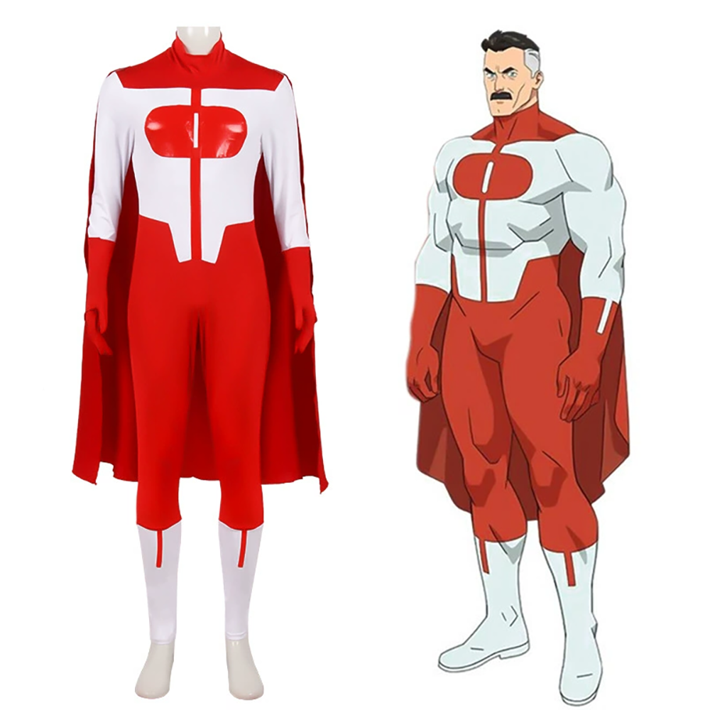 Invincible Omni-Man Nolan Grayson Cosplay Costume