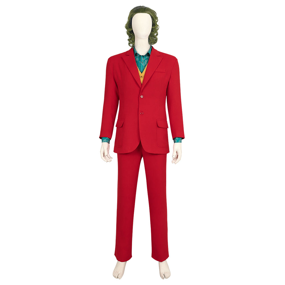 Joker 2 Joker: Folie à Deux Arthur Fleck Grey Red Cosplay Costume-Cosplay Instrumentality Project