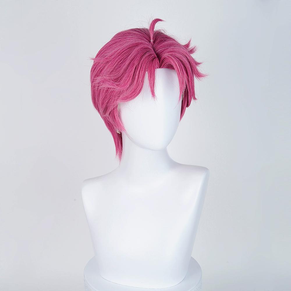 KPop Demon Hunters Abby Pink Cosplay Wig