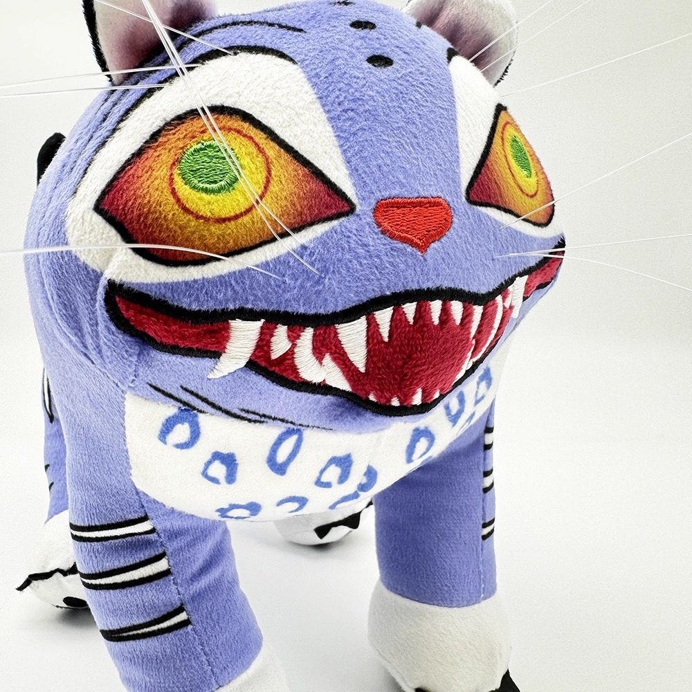 KPop Demon Hunters Derpy Tiger Plush Toy Cosplay Prop