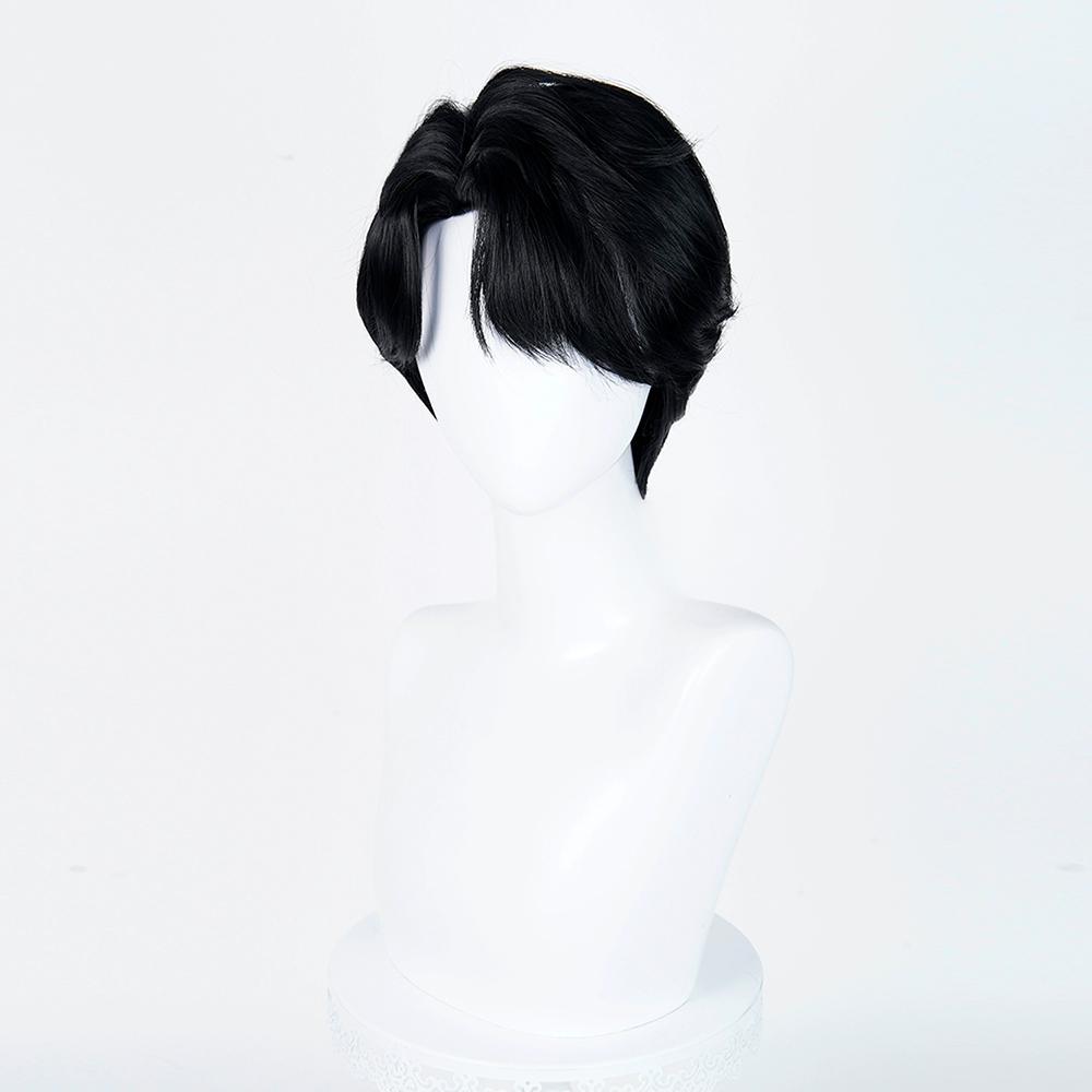 KPop Demon Hunters Jinu Black Cosplay Wig