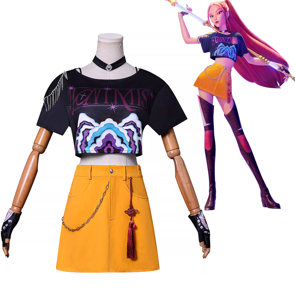 KPop Demon Hunters Mira Cosplay Costume