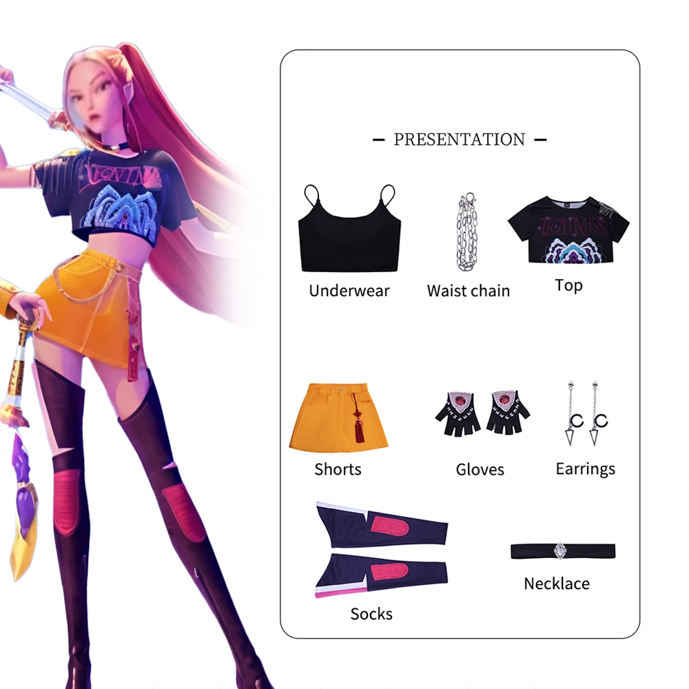 KPop Demon Hunters Mira Cosplay Costume