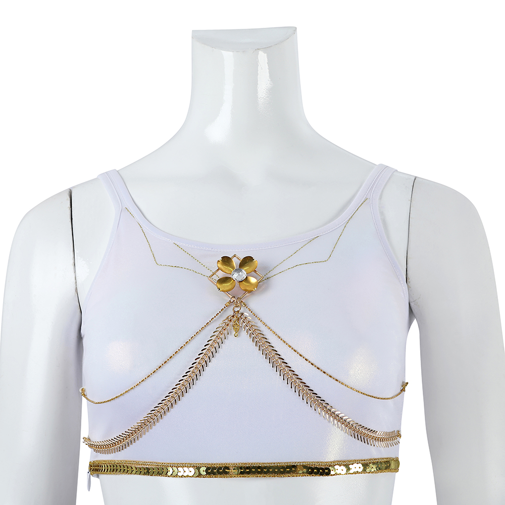 KPop Demon Hunters Mira White The Best Stage Outfits Cosplay Costume Premium Edtion