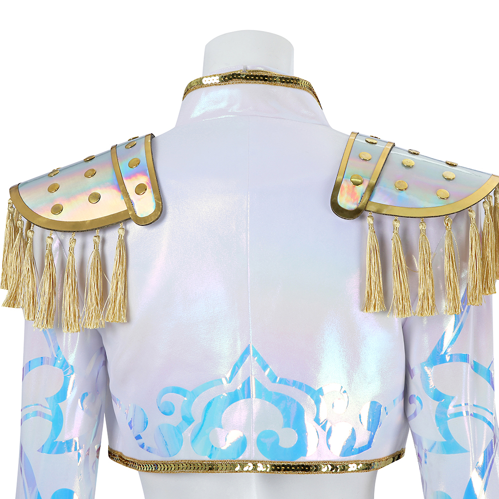 KPop Demon Hunters Mira White The Best Stage Outfits Cosplay Costume Premium Edtion