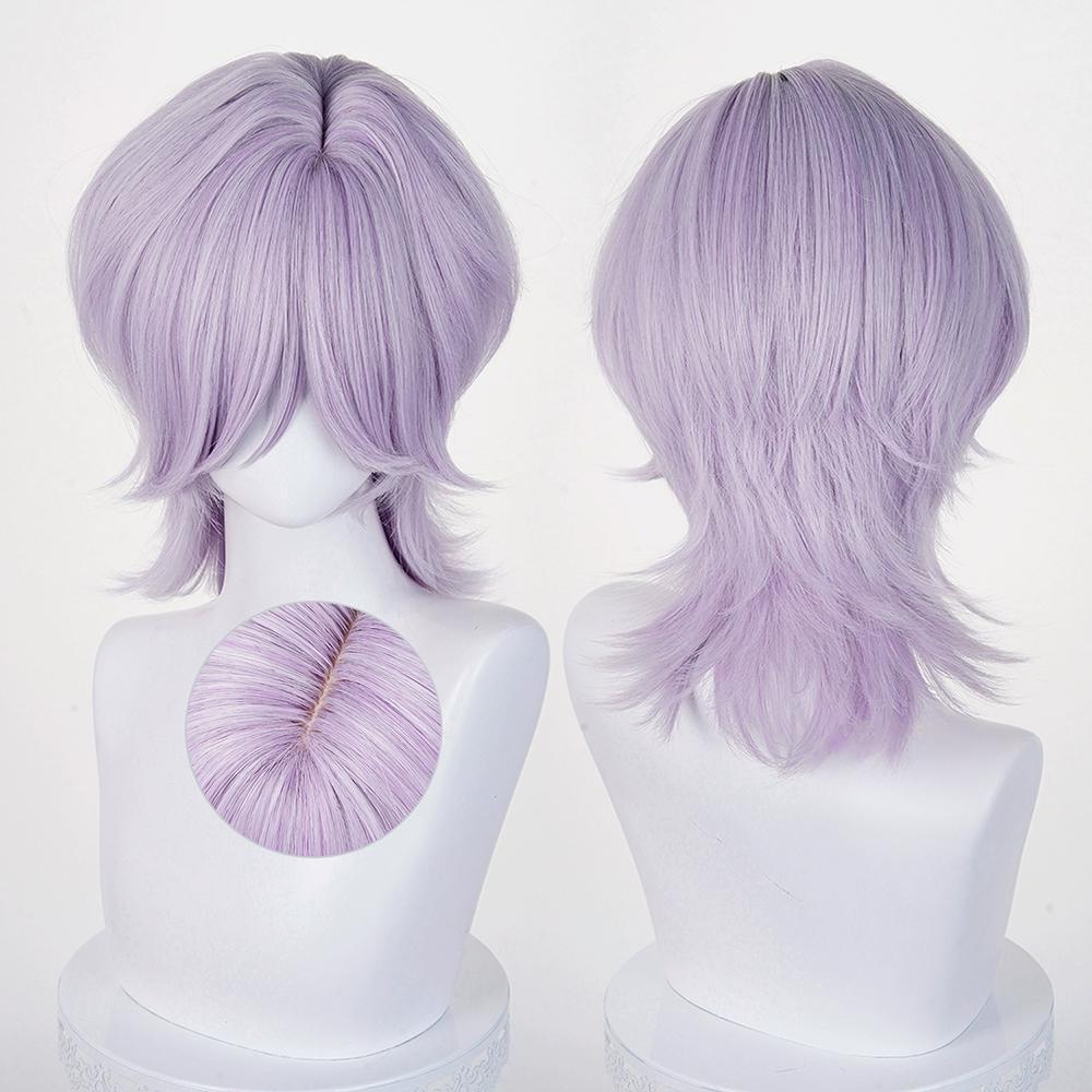 KPop Demon Hunters Mystery Purple Cosplay Wig