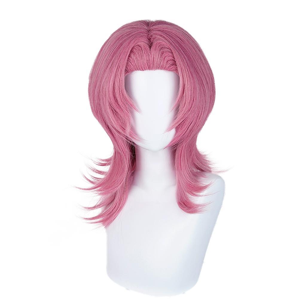 KPop Demon Hunters Romance Pink Cosplay Wig