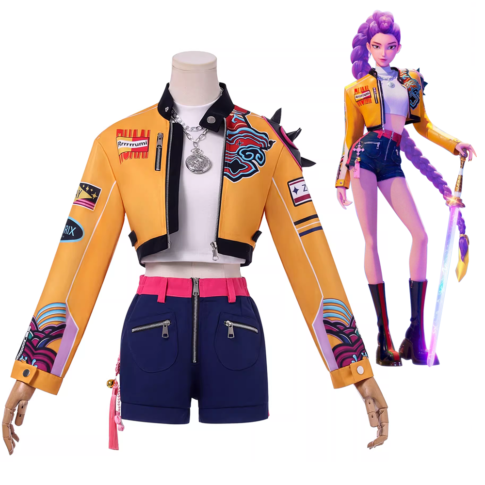 KPop Demon Hunters Rumi Cosplay Costume