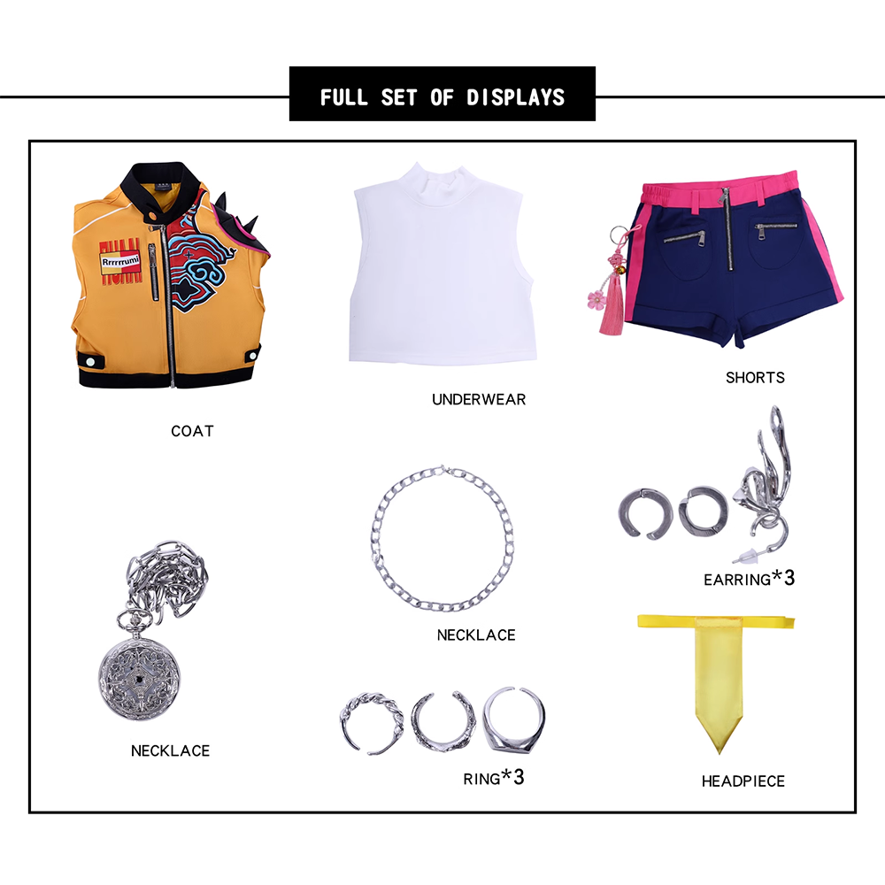 KPop Demon Hunters Rumi Cosplay Costume