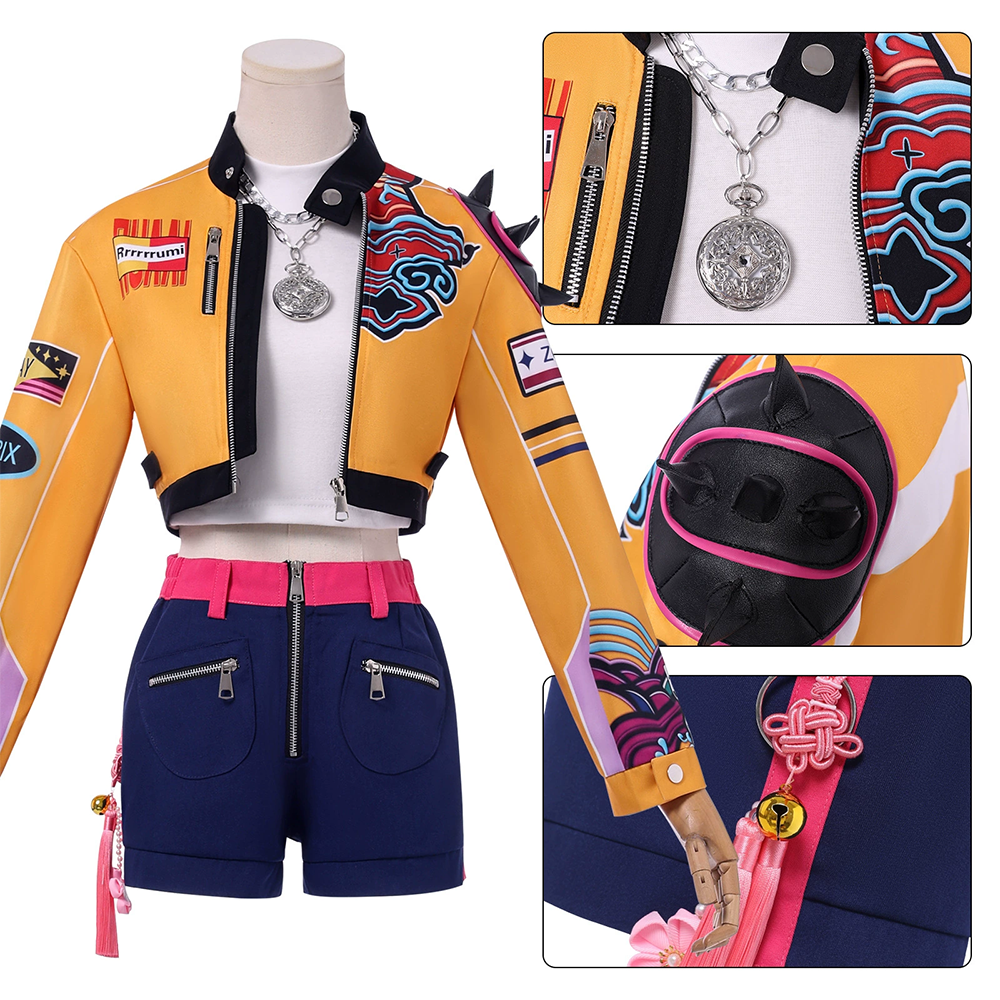 KPop Demon Hunters Rumi Cosplay Costume