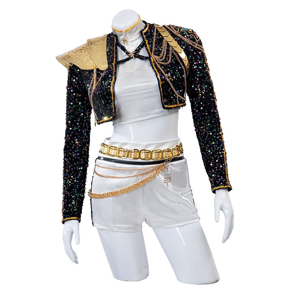 KPop Demon Hunters Rumi Cosplay Costume Premium Edtion