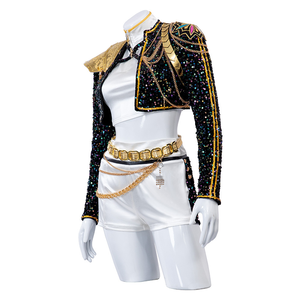 KPop Demon Hunters Rumi Cosplay Costume Premium Edtion