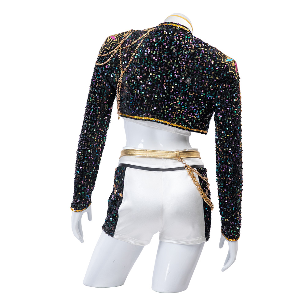 KPop Demon Hunters Rumi Cosplay Costume Premium Edtion