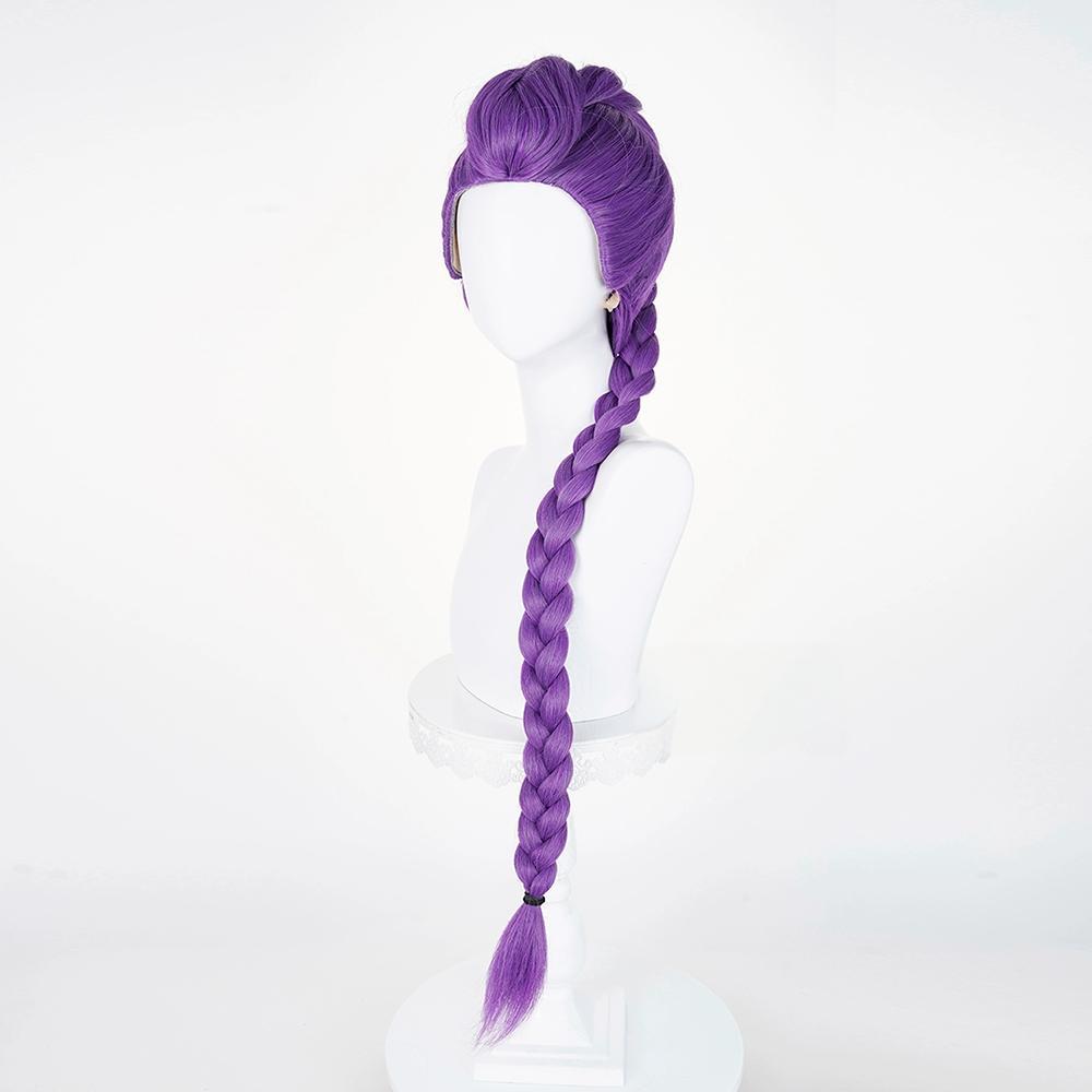 KPop Demon Hunters Rumi Purple Cosplay Wig