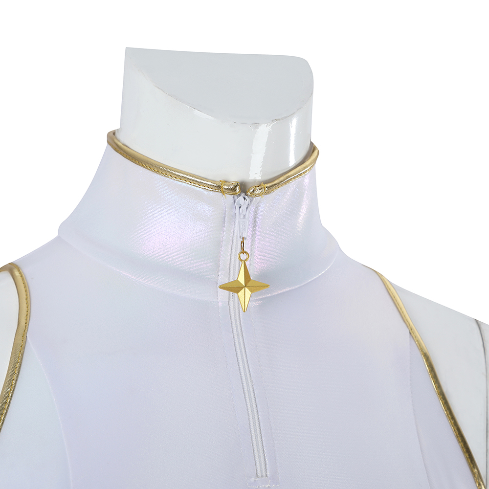 KPop Demon Hunters Rumi White The Best Stage Outfits Cosplay Costume Premium Edtion