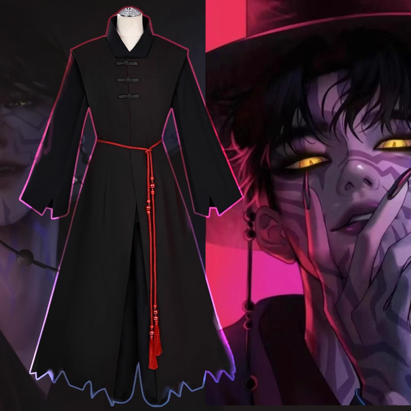 KPop Demon Hunters Saja Boys Jinu Cosplay Costume