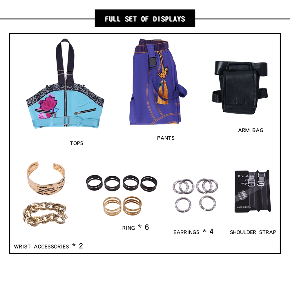 KPop Demon Hunters Zoey Cosplay Costume