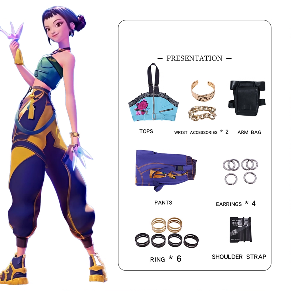 KPop Demon Hunters Zoey Cosplay Costume