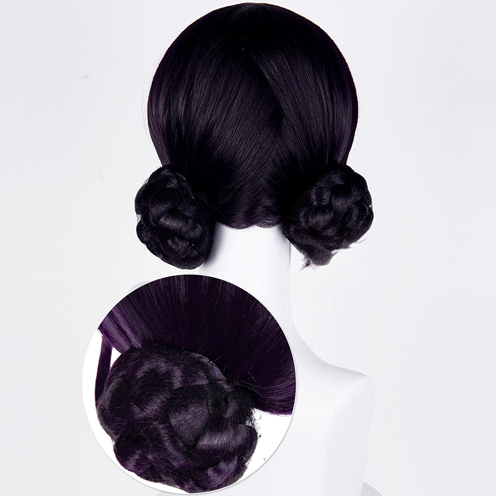 KPop Demon Hunters Zoey Purple Cosplay Wig