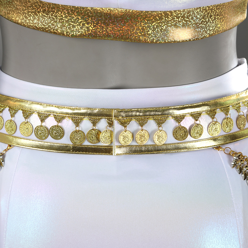 KPop Demon Hunters Zoey White The Best Stage Outfits Cosplay Costume Premium Edtion