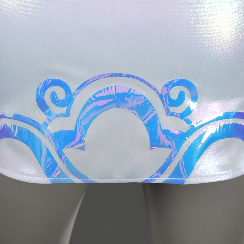 KPop Demon Hunters Zoey White The Best Stage Outfits Cosplay Costume Premium Edtion