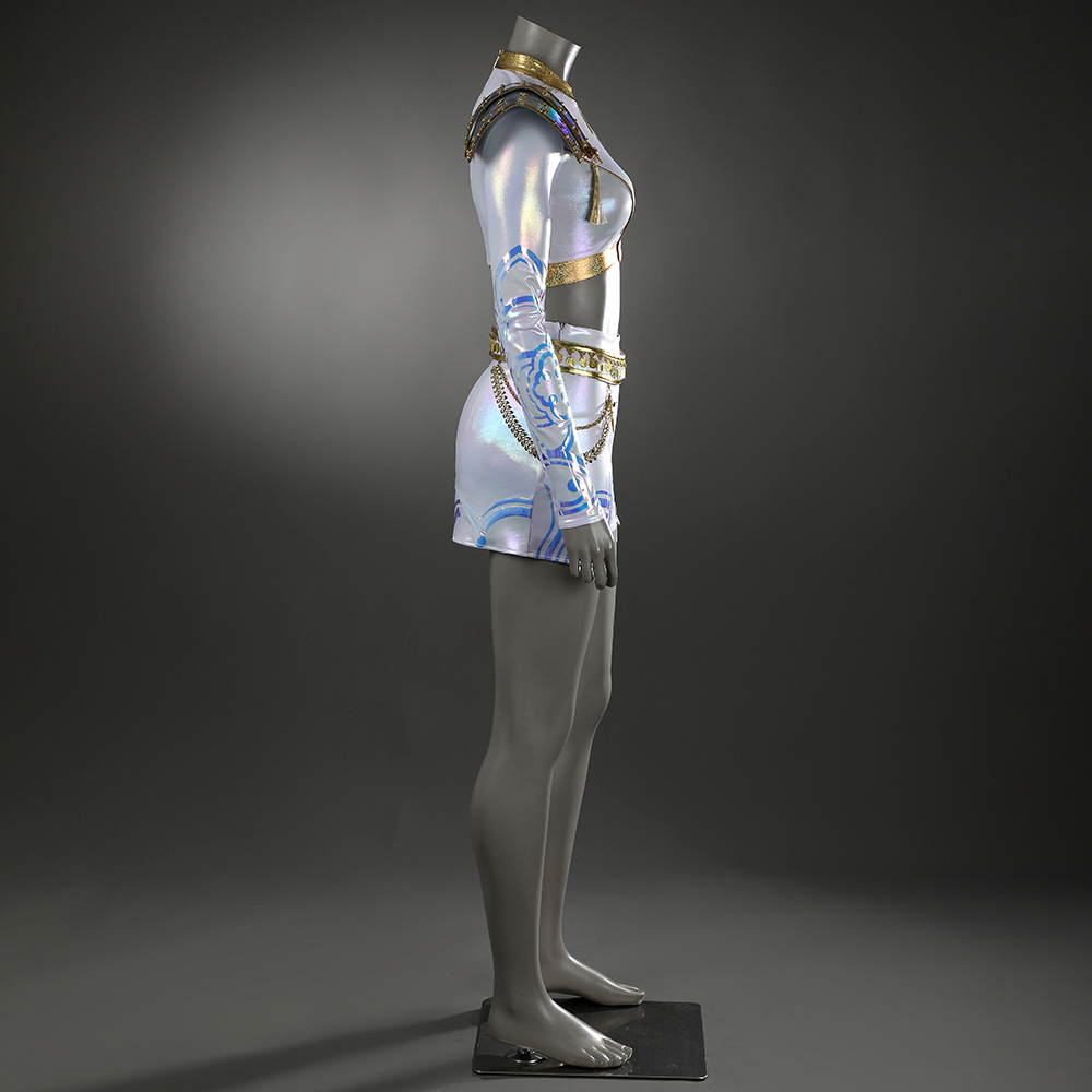 KPop Demon Hunters Zoey White The Best Stage Outfits Cosplay Costume Premium Edtion