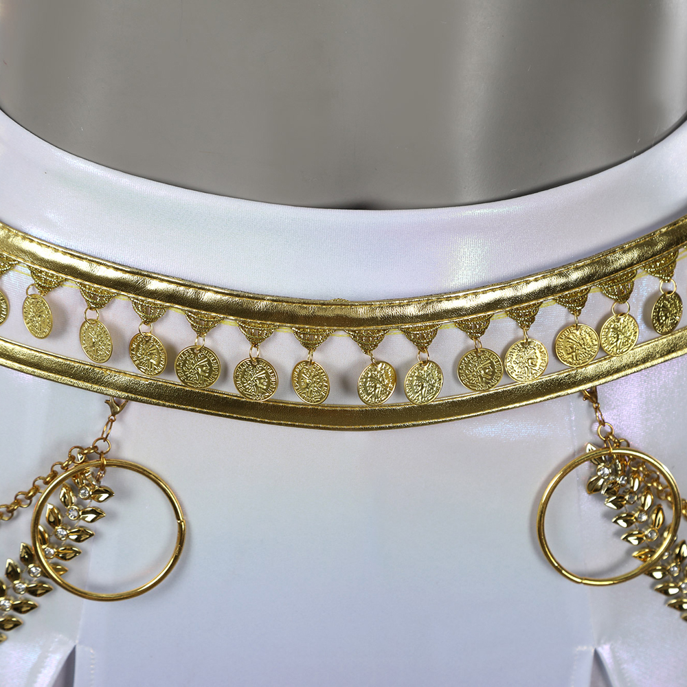 KPop Demon Hunters Zoey White The Best Stage Outfits Cosplay Costume Premium Edtion