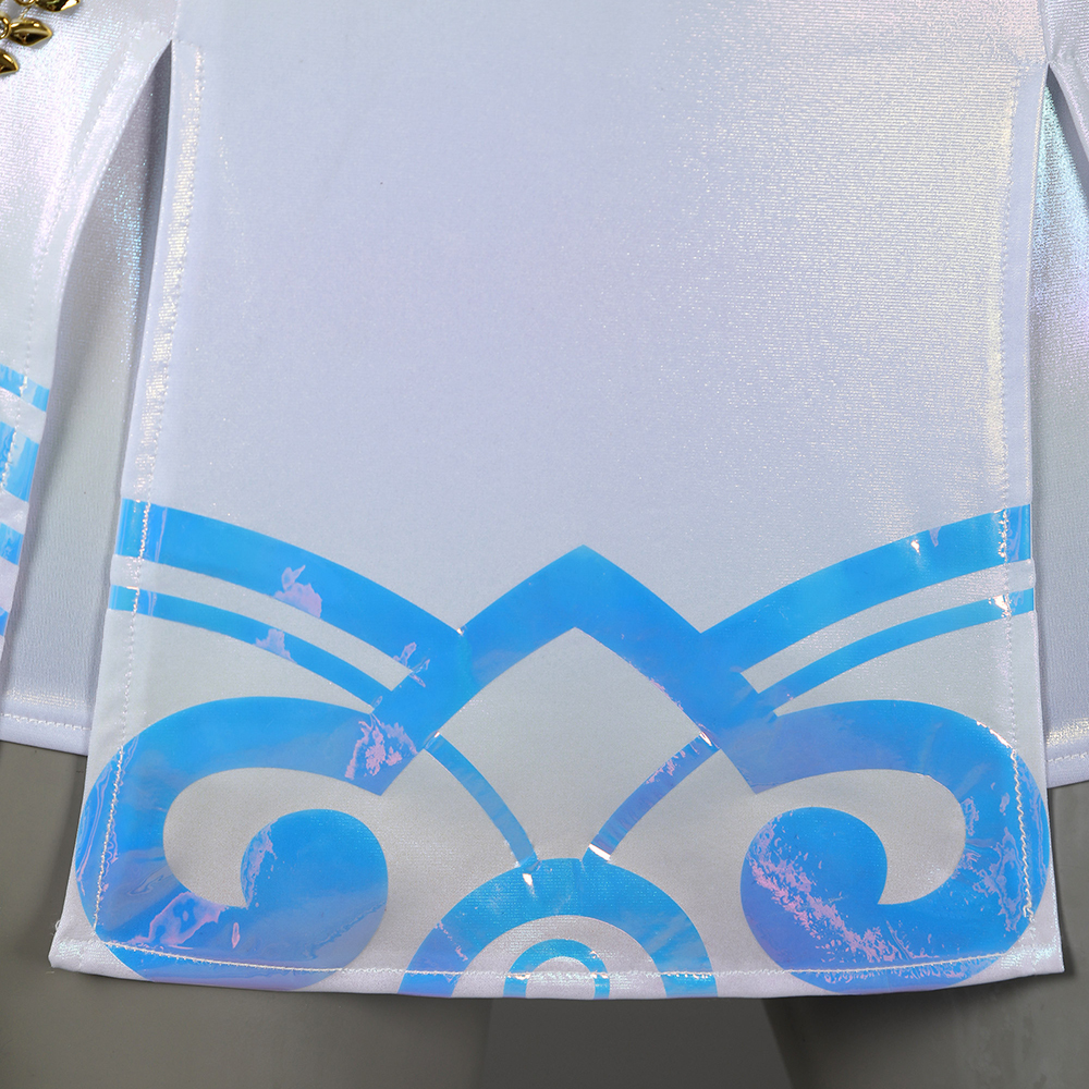 KPop Demon Hunters Zoey White The Best Stage Outfits Cosplay Costume Premium Edtion