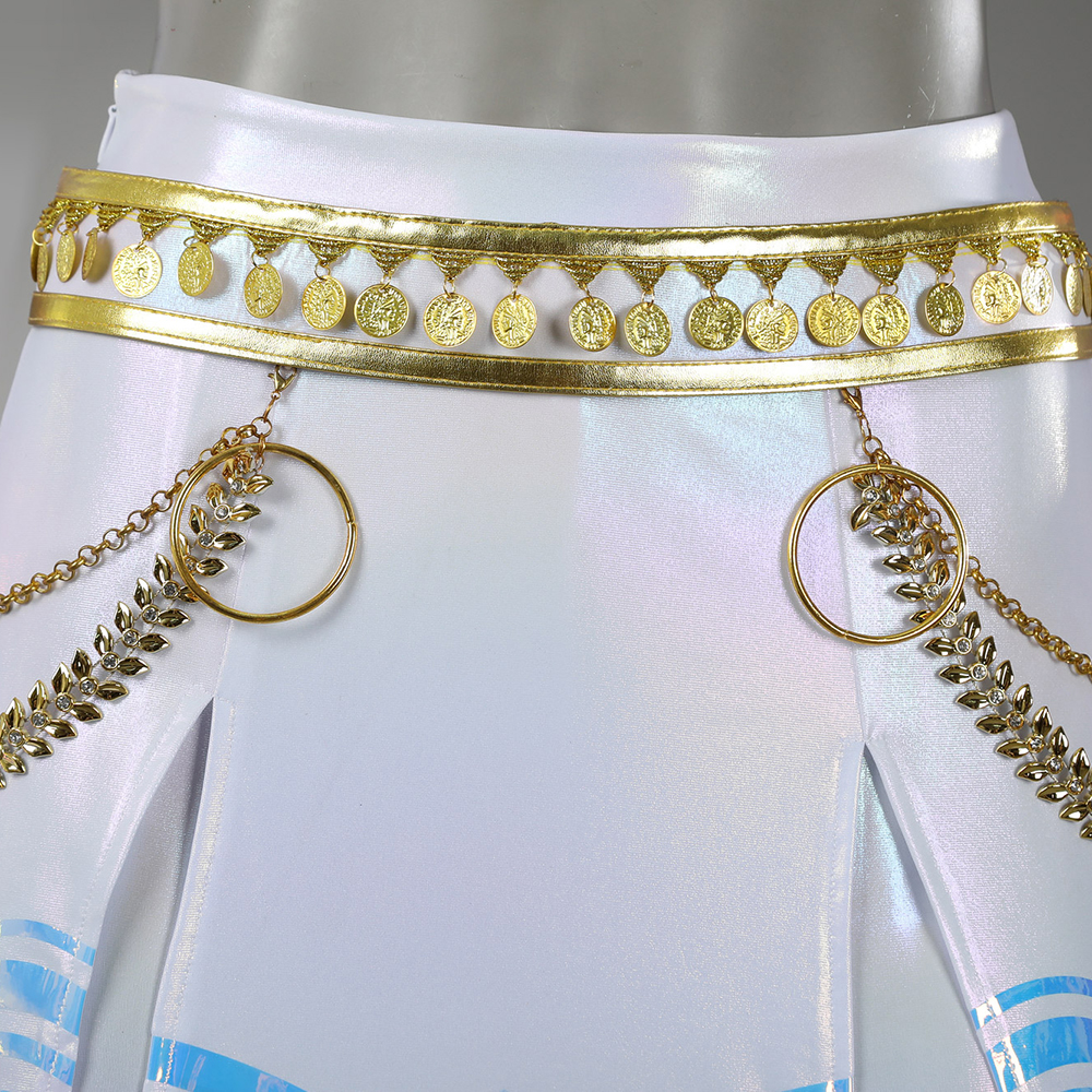 KPop Demon Hunters Zoey White The Best Stage Outfits Cosplay Costume Premium Edtion