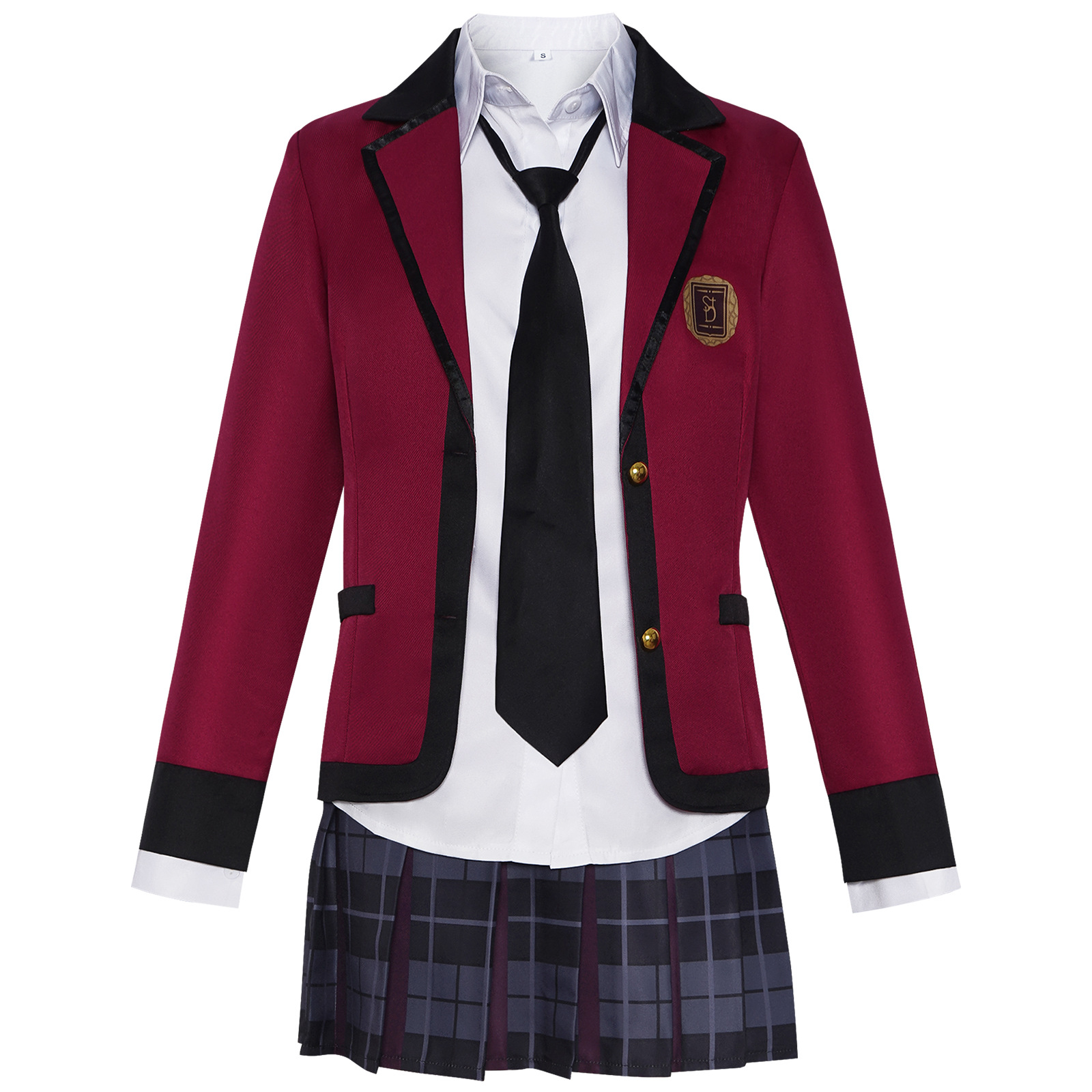 Kakegurui Live Action Compulsive Gambler Yumeko Jabami Cosplay Costume