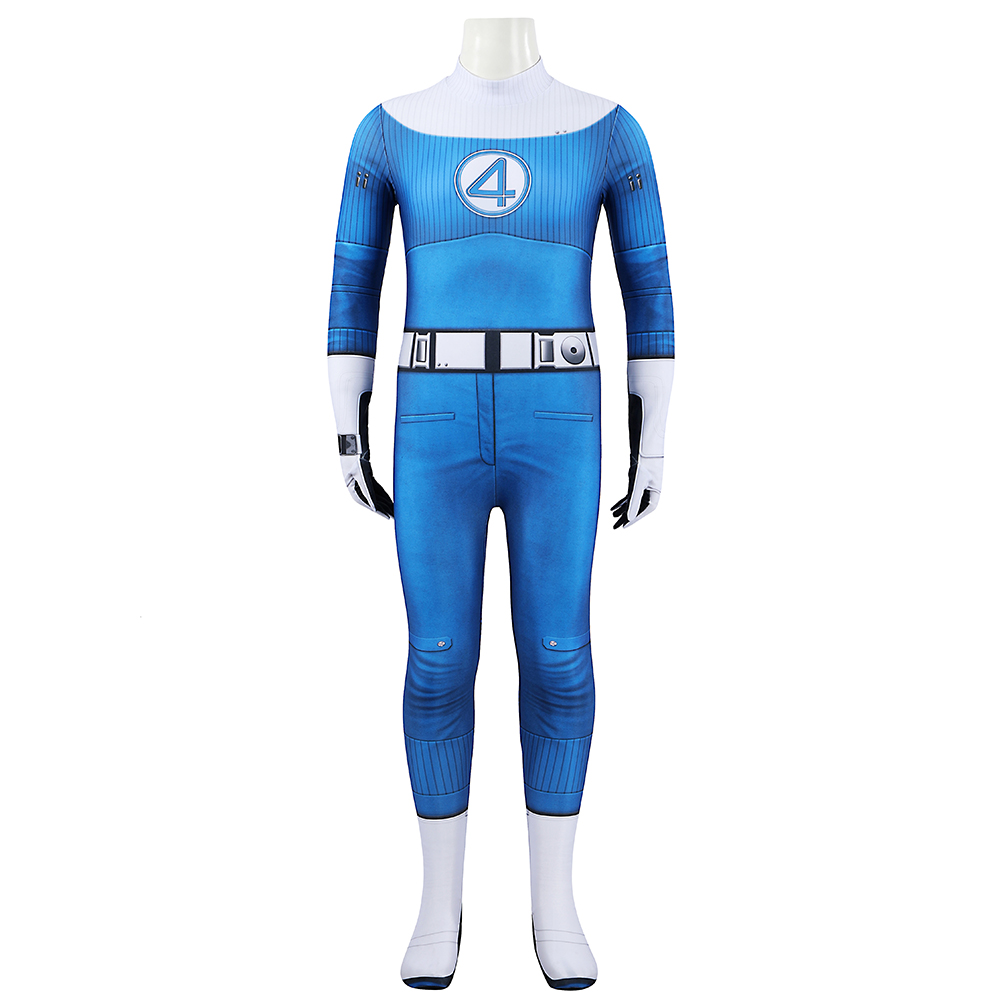 Kids Costume The Fantastic Four First Steps Invisible Woman Susan Storm Cosplay Costume
