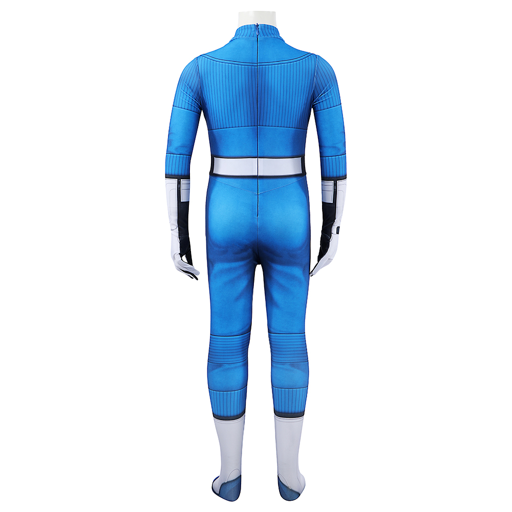 Kids Costume The Fantastic Four First Steps Mister Fantastic Reed Richards Cosplay Costume