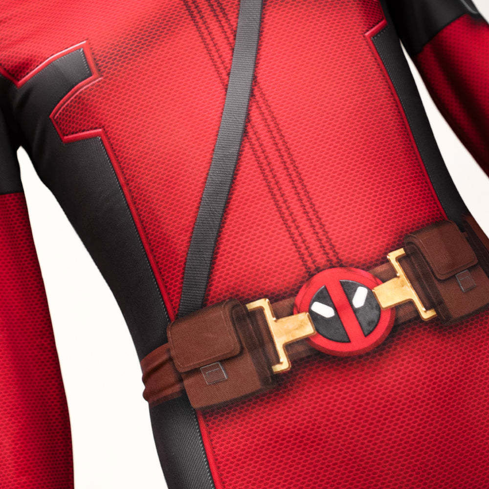 Kids Costume Deadpool 3 Deadpool & Wolverine Baby Deadpool Cosplay Costume-Cosplay Instrumentality Project