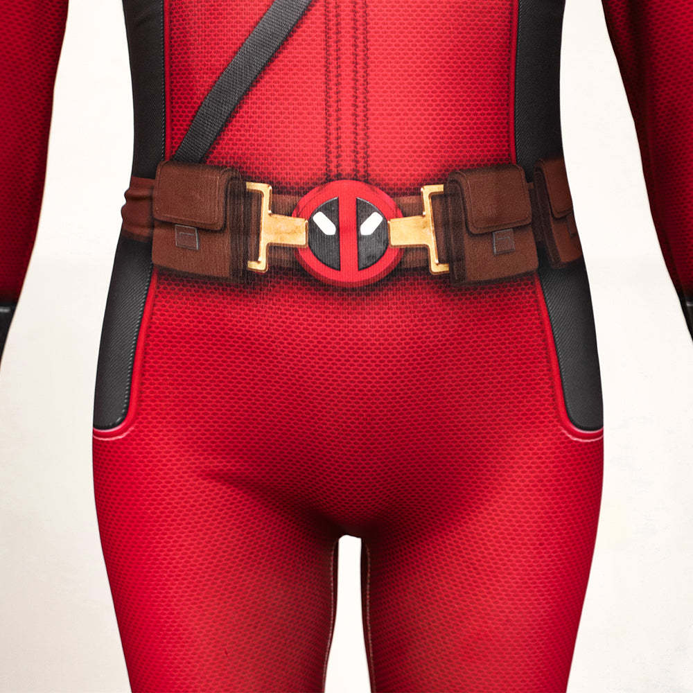 Kids Costume Deadpool 3 Deadpool & Wolverine Baby Deadpool Cosplay Costume-Cosplay Instrumentality Project