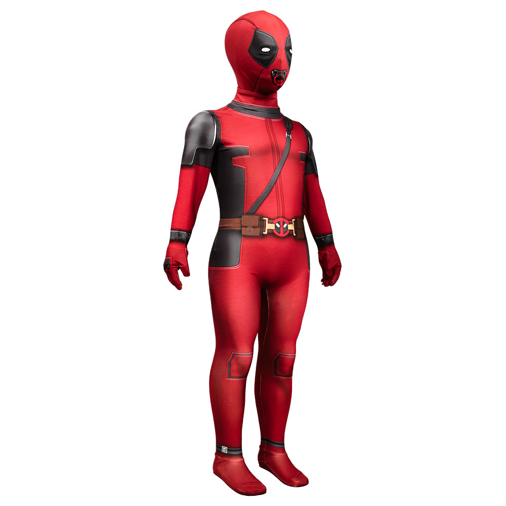 Kids Costume Deadpool 3 Deadpool & Wolverine Baby Deadpool Cosplay Costume-Cosplay Instrumentality Project