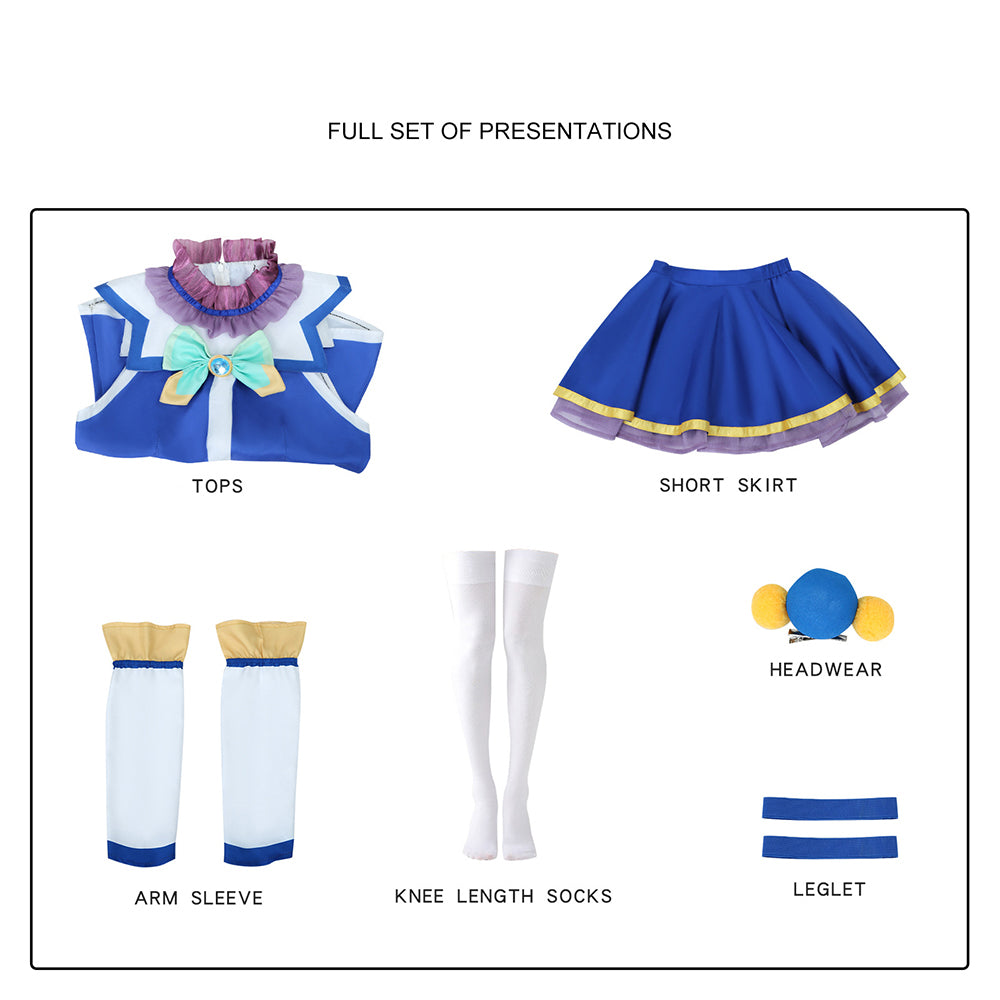 KonoSuba: God's Blessing on This Wonderful World! Aqua Cosplay Costume